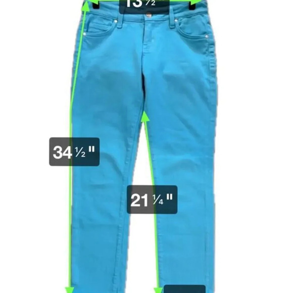 Kate Spade Blue Ankle Pants Size 25 - Picture 4 of 5